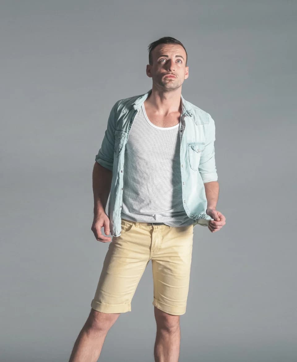 Classic Bermuda Shorts for Men